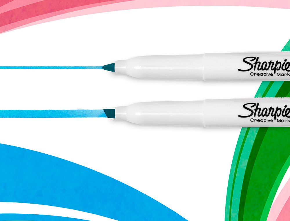 ROTULADOR SHARPIE PERMANENTE S-NOTE PUNTA BISELADA TRAZO 1,2 /3,87 MM BLISTER 12 UNIDADES COLORES SURTIDOS