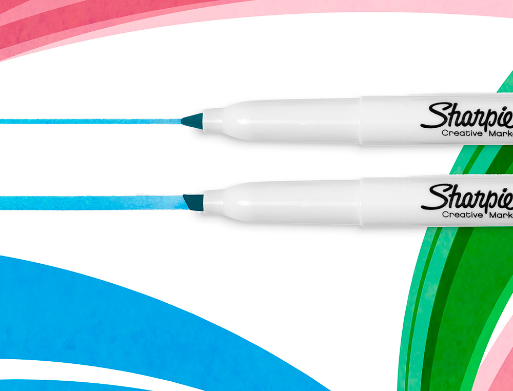 ROTULADOR SHARPIE PERMANENTE S-NOTE PUNTA BISELADA TRAZO 1,2 /3,87 MM BLISTER 20 UNIDADES COLORES SURTIDOS