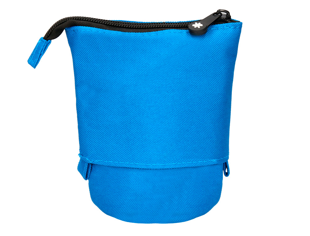ESTUCHE PORTATODO ANTARTIK CUBILETE COLOR AZUL 190X60X80 MM