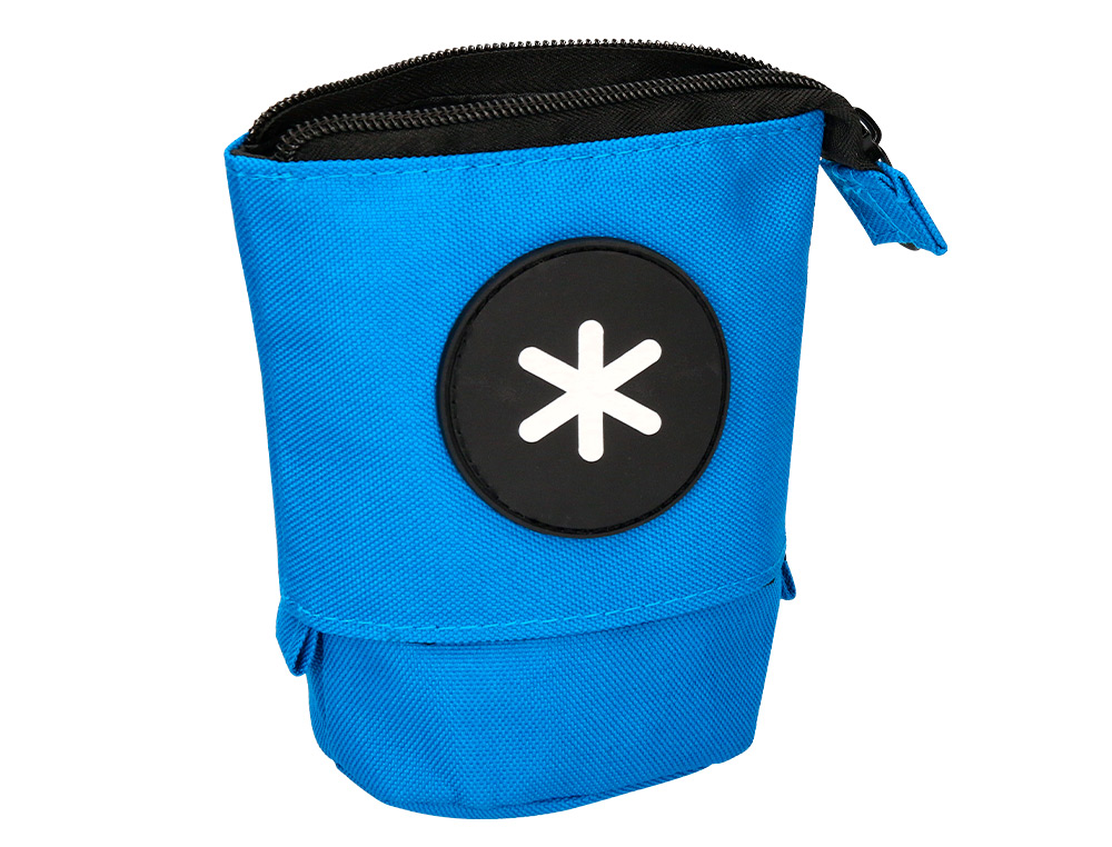 ESTUCHE PORTATODO ANTARTIK CUBILETE COLOR AZUL 190X60X80 MM