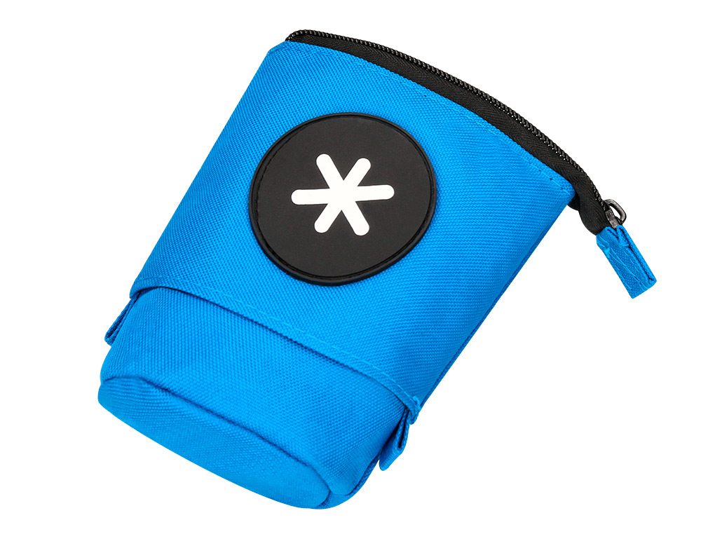 ESTUCHE PORTATODO ANTARTIK CUBILETE COLOR AZUL 190X60X80 MM