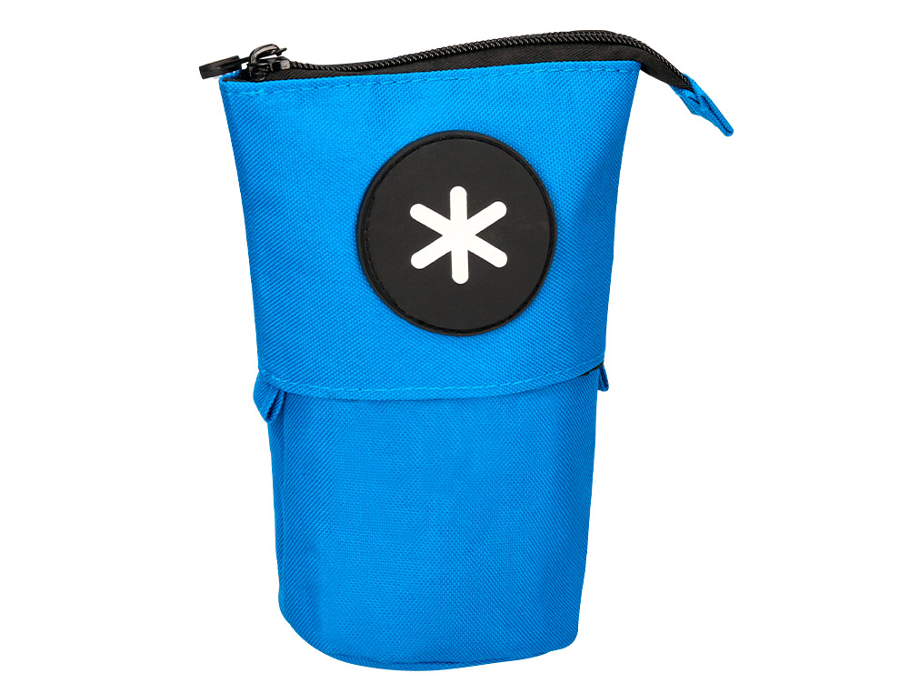 ESTUCHE PORTATODO ANTARTIK CUBILETE COLOR AZUL 190X60X80 MM