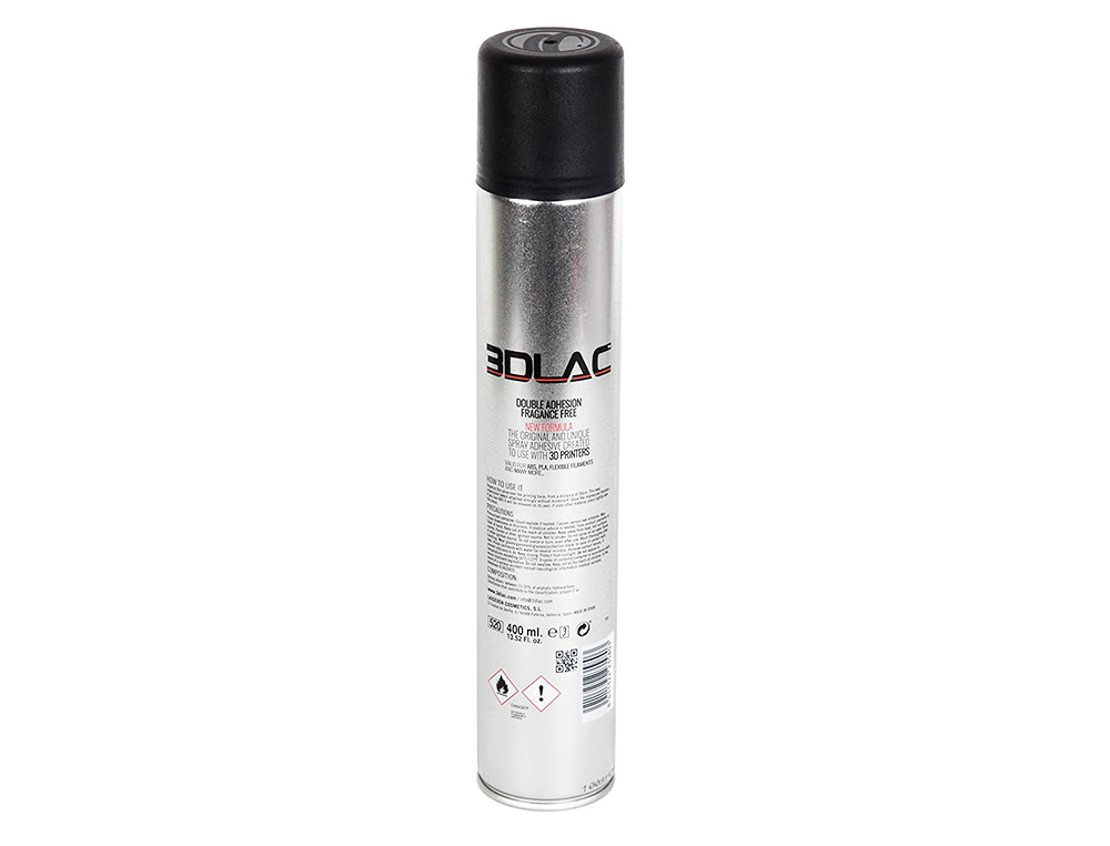 LACA ADHESIVA 3D COLIDO PARA IMPRESION 3D SPRAY BOTE DE 400ML