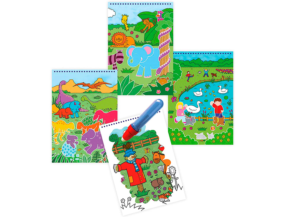 JUEGO DISET DE MESA WATER MAGIC ANIMALES