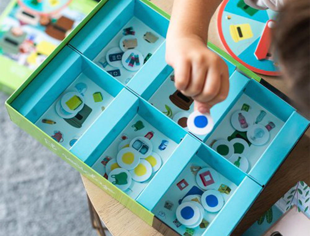 JUEGO DISET DIDACTICO EL RECICLAJE