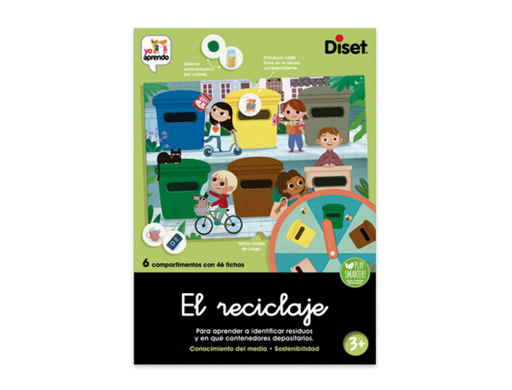 JUEGO DISET DIDACTICO EL RECICLAJE