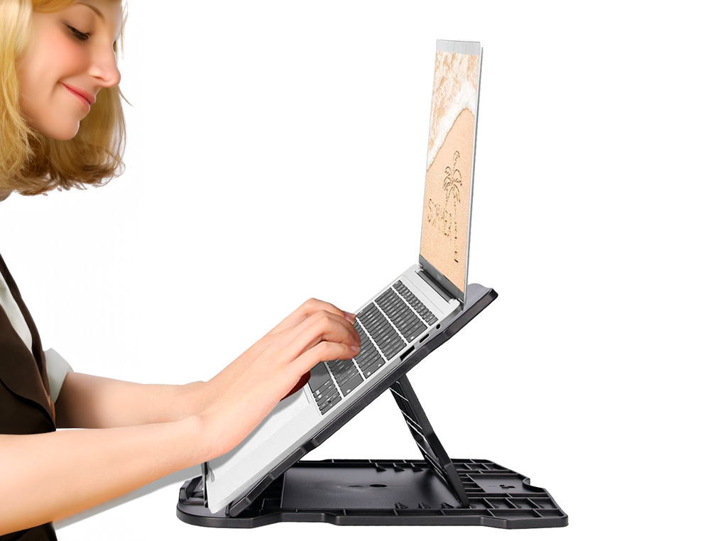 SOPORTE Q-CONNECT PARA PORTATIL HASTA 17