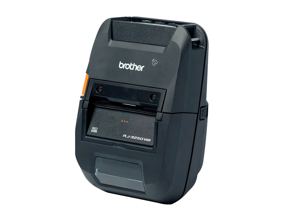 IMPRESORA DE ETIQUETAS BROTHER RJ3250WBL PORTATIL HASTA 72 MM CORTE AUTOMATICO TERMICA USB TIPO C WIFI NFC