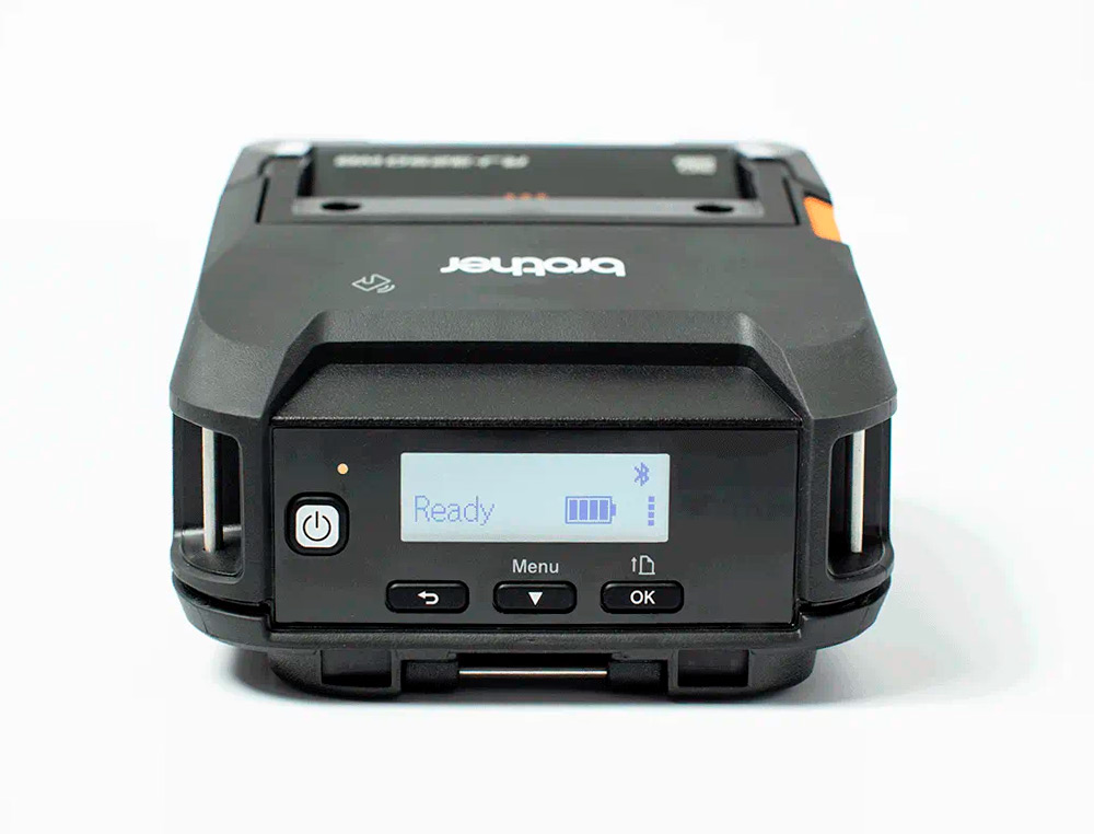 IMPRESORA DE ETIQUETAS BROTHER RJ3250WBL PORTATIL HASTA 72 MM CORTE AUTOMATICO TERMICA USB TIPO C WIFI NFC