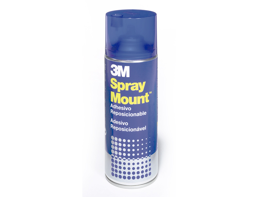 PEGAMENTO 3M SPRAY MOUNT ADHESIVO REPOSICIONABLE BOTE DE 400 ML