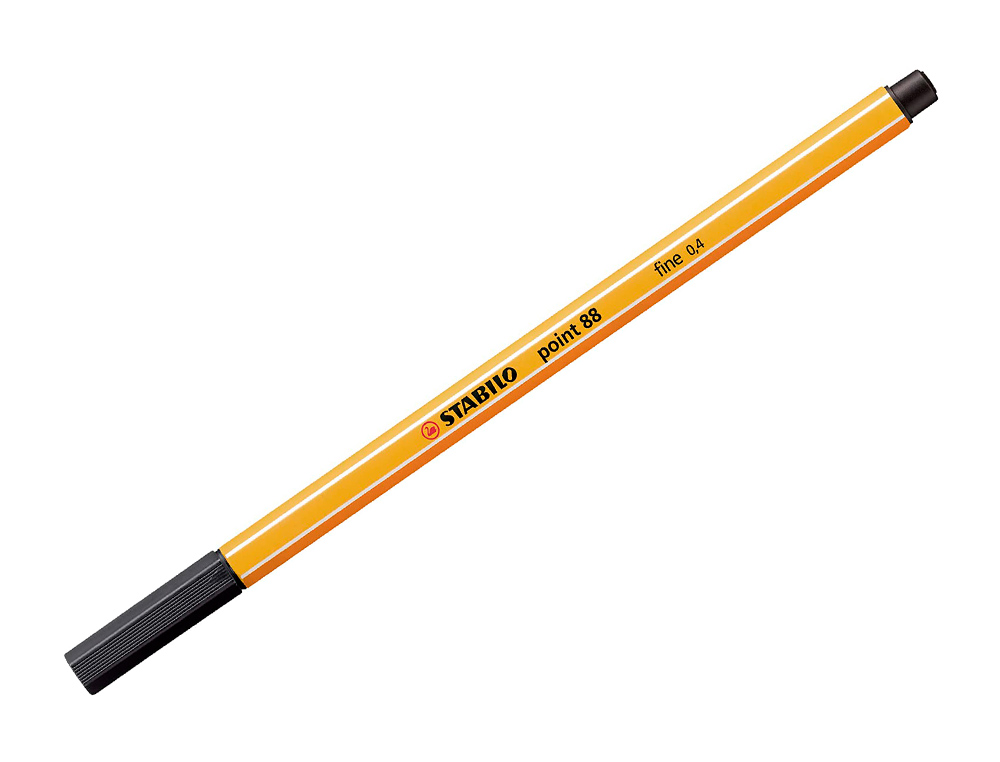 ROTULADOR STABILO POINT 88 PUNTA DE FIBRA ARTY LINE ESTUCHE CARTON DE 24 UNIDADES COLORES SURTIDOS