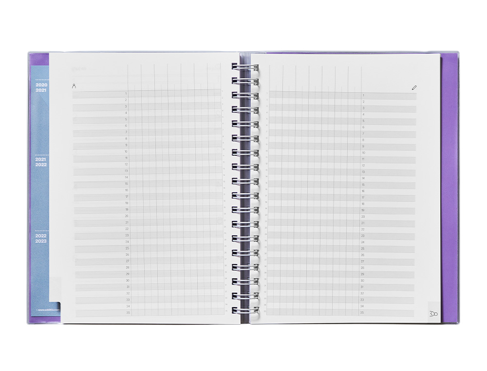 CUADERNO DE TODAS LAS CLASES PROFESORADO ADDITTIO 256 PAGINAS DIA PAGINA COLOR VERDE 170X240 MM CATALAN