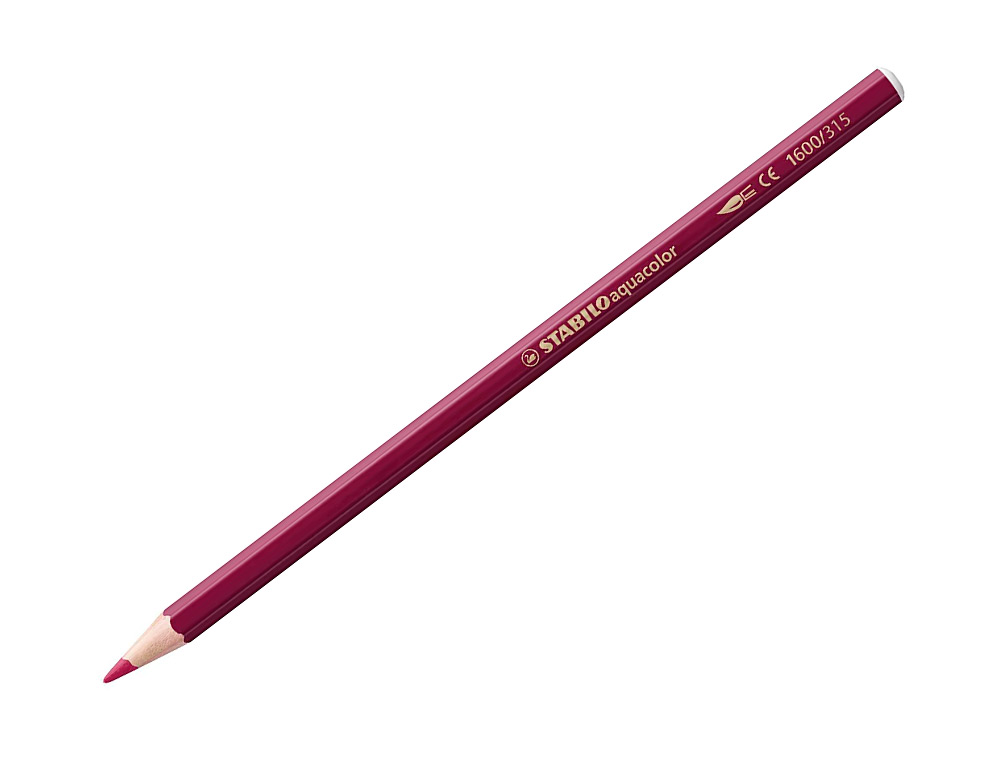 LAPICES DE COLORES STABILO AQUACOLOR ARTY LINE ACUARELABLES ESTUCHE DE CARTON DE 12 UNIDADES COLORES