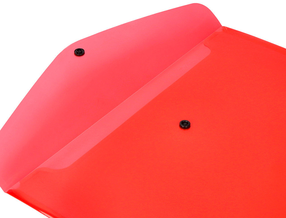 CARPETA LIDERPAPEL DOSSIER BROCHE TRANSPARENTE DIN A4 PAQUETE DE 12 UNIDADES COLORES SURTIDOS