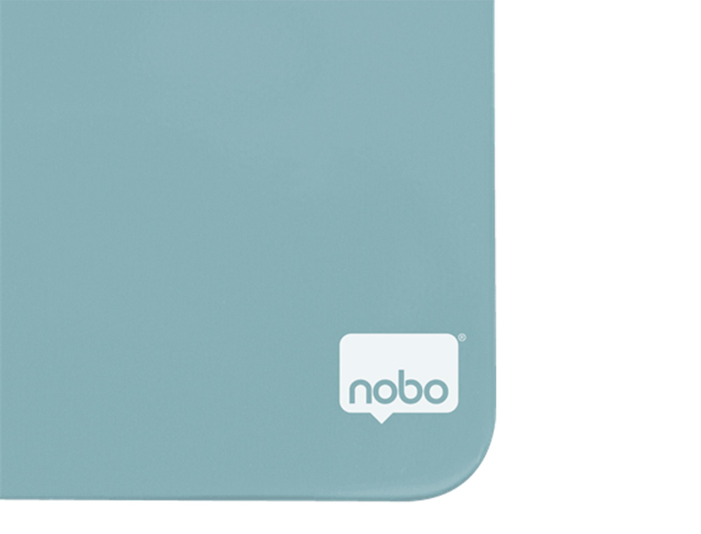 PIZARRA NOBO MAGNETICA PARA EL HOGAR COLOR GRIS 360X360 MM