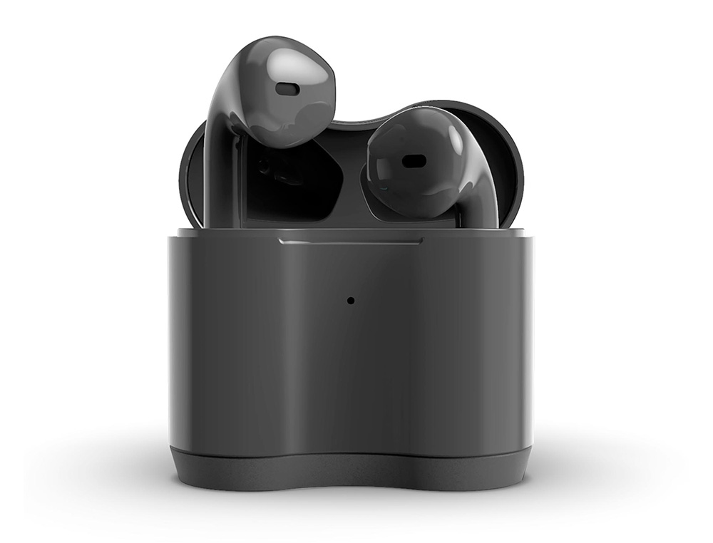 AURICULARES GROOVY TWS WIRELESS COLOR GRIS OSCURO