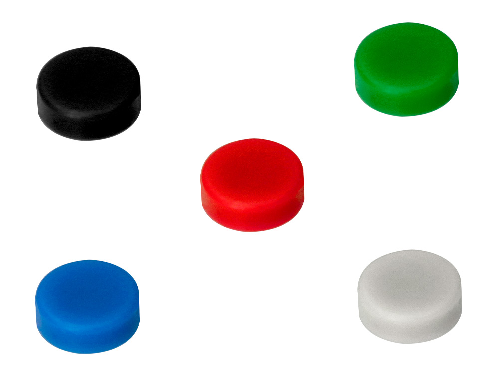 IMAN PARA SUJECION LIDERPAPEL ECOUSE PP RECICLADOPARA PIZARRA MAGNETICA 20 MM CAJA DE 10 UNIDADES