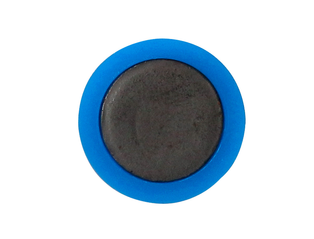IMAN PARA SUJECION LIDERPAPEL ECOUSE PP RECICLADO PARA PIZARRA MAGNETICA 25 MM CAJA DE 10 UNIDADES