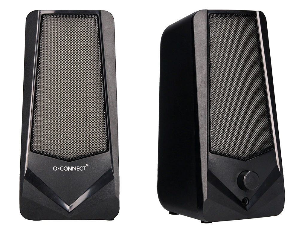 ALTAVOCES Q-CONNECT BLUETOOTH CON ILUMINACIÓN RGB POT ENCIA MAXIMA 2X3W CONTROL DE VOLUMEN COLOR NEGRO