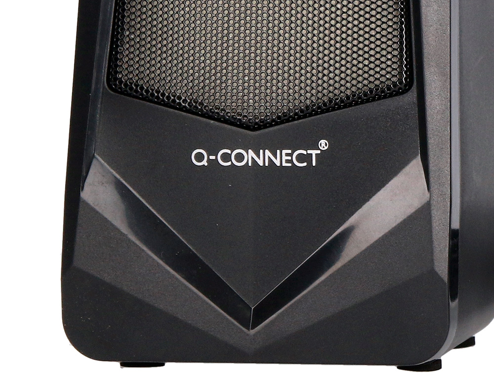 ALTAVOCES Q-CONNECT BLUETOOTH CON ILUMINACIÓN RGB POT ENCIA MAXIMA 2X3W CONTROL DE VOLUMEN COLOR NEGRO