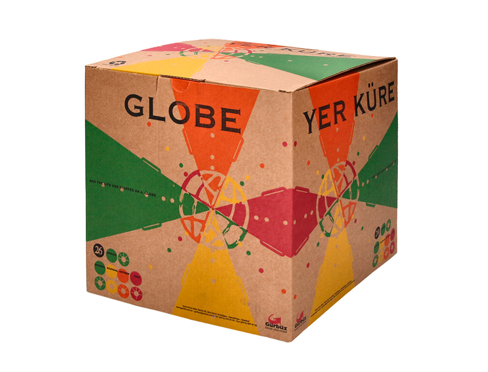 GLOBO TERRAQUEO LIDERPAPEL CON LUZ FISICO Y POLITICO DIAMETRO 26 CM