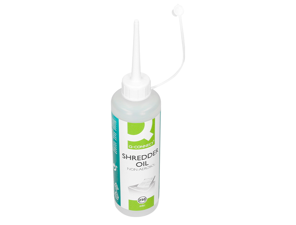 ACEITE LUBRICANTE Q-CONNECT PARA DESTRUCTORA DE DOCUMENTOS BOTE DE 250 ML