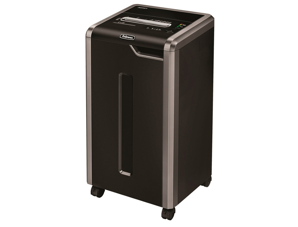DESTRUCTORA DE DOCUMENTOS FELLOWES 325CI CAPACIDAD DE CORTE 24 H EN PARTICULAS DESTRUYE GRAPAS CLIPS