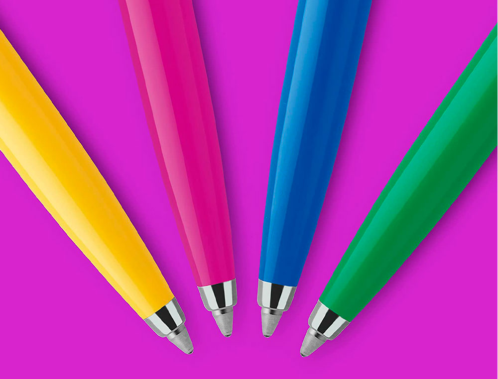 BOLIGRAFO PARKER JOTTER ORIGINALS AÑOS 90 TRANSIT LOTE DE 20 UNIDADES COLORES SURTIDOS