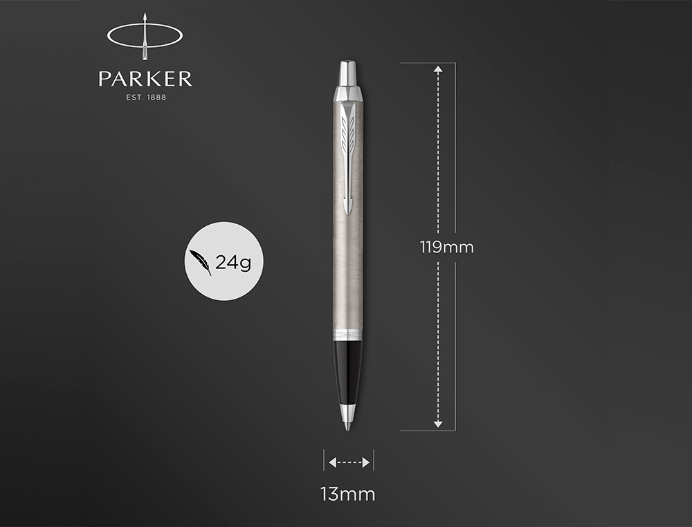 JUEGO PARKER IM ESSENTIAL ACERO CT BOLIGRAFO + PLUMA