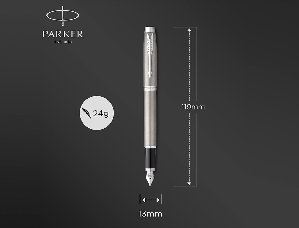 JUEGO PARKER IM ESSENTIAL ACERO CT BOLIGRAFO + PLUMA