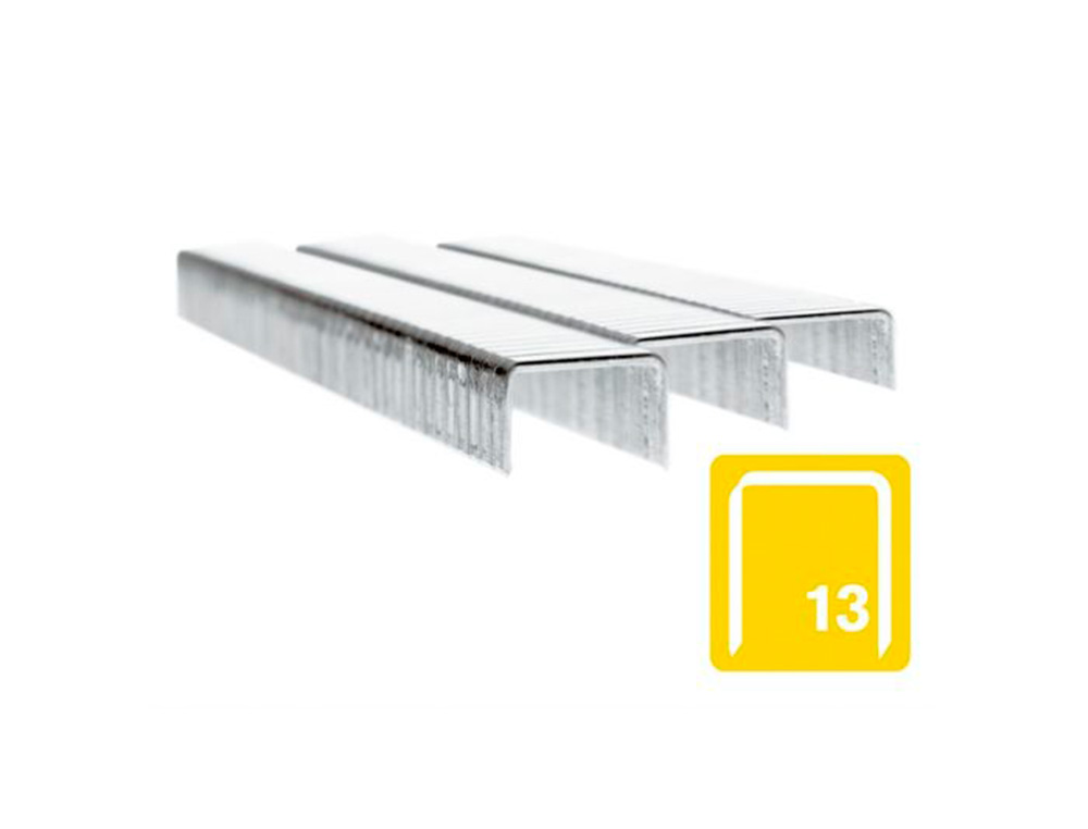 GRAPAS RAPID 13/4 MM GALVANIZADA CAJA DE 5000 UNIDADES