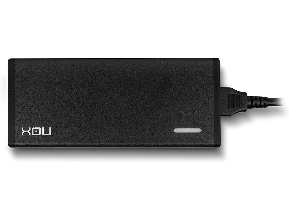 ADAPTADOR DE CORRIENTE NOX PARA PORTATIL 65W USB CON 10 CONECTORES