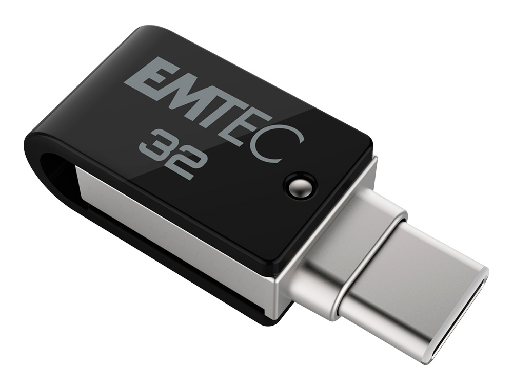 MEMORIA EMTEC USB 3.2 DUAL MOBILE & GO TYPE-C /USB 32 GB