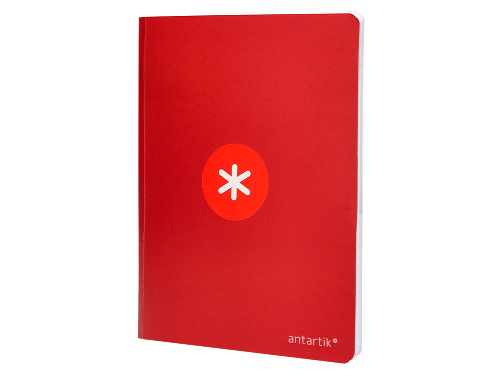 LIBRETA ANTARTIK A5+ PLUS COSIDA 48 HOJAS 90G/M2 RAYADO HORIZONTAL CON MARGEN 6 COLORES SURTIDOS