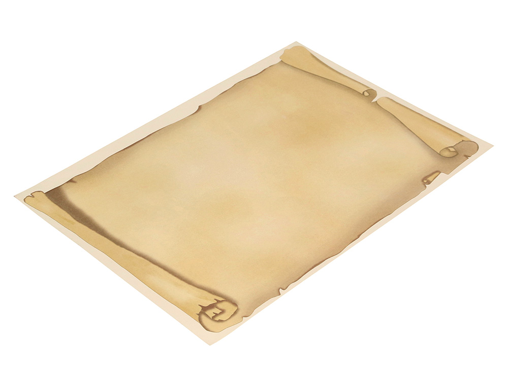 PAPEL PERGAMINO LIDERPAPEL DIN A4 DIPLOMA 180 GR PAQUETE DE 50 HOJAS