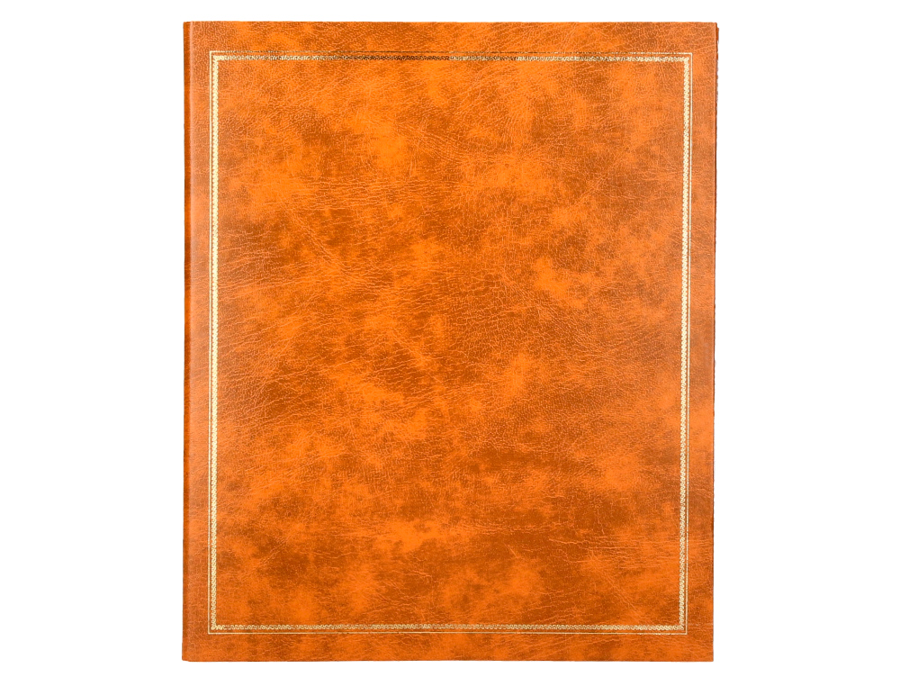 ALBUM DE FOTOS LIDERPAPEL ANILLAS SERIE CLASSIC CON 20 HOJAS AUTOADHESIVAS COLOR MARRON