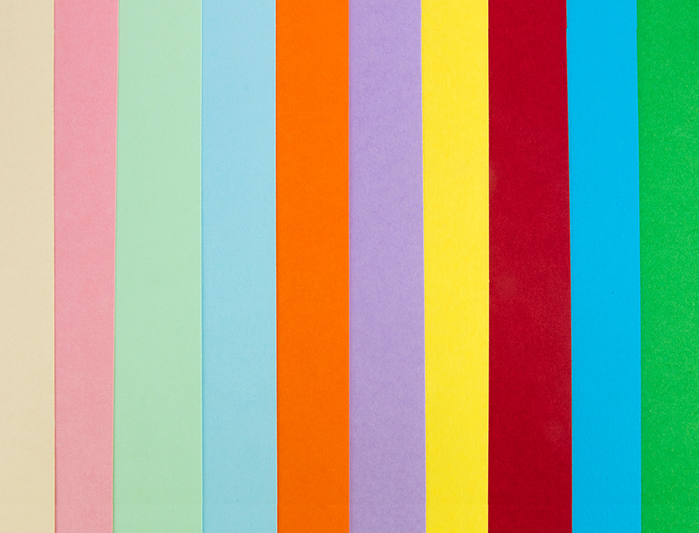 CARTULINA LIDERPAPEL 50X65 CM 180G/M2 10 COLORES SURTIDOS PAQUETE DE 10 HOJAS