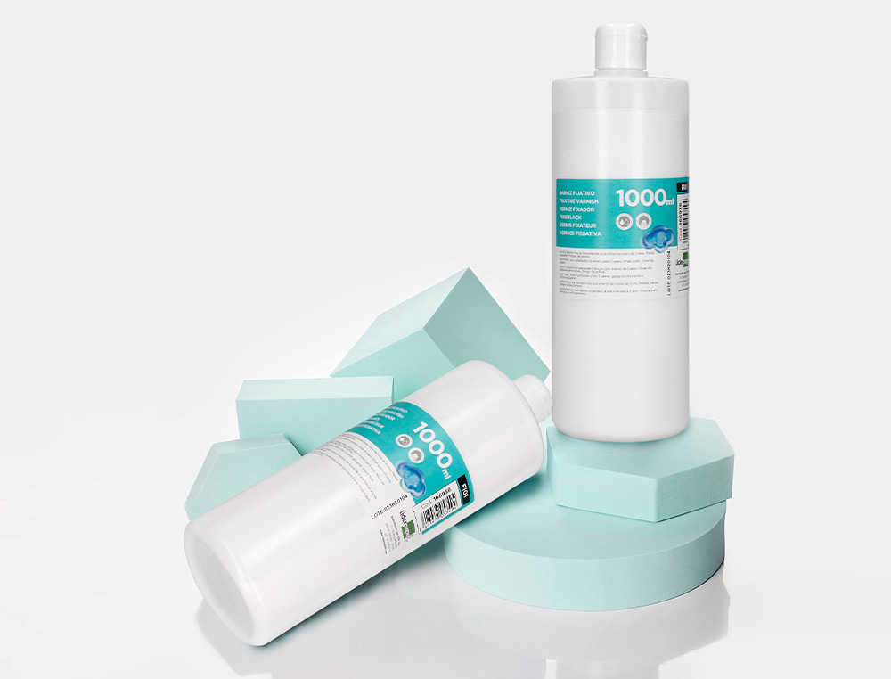 BARNIZ FIJATIVO LIDERPAPEL ACABADO BRILLANTE BOTE DE 1000 ML