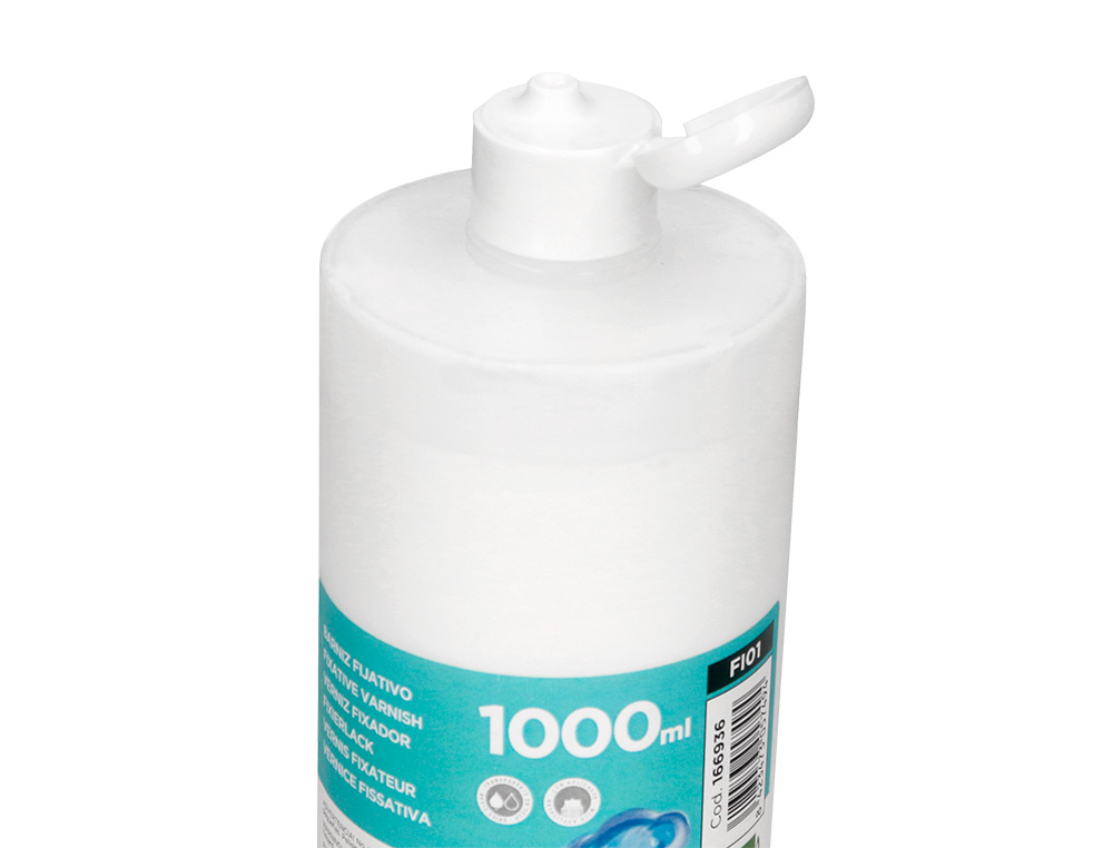BARNIZ FIJATIVO LIDERPAPEL ACABADO BRILLANTE BOTE DE 1000 ML