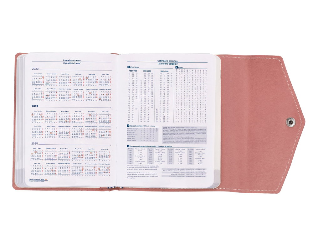 AGENDA ENCUADERNADA LIDERPAPEL THERASIA MINI 2024 DIA PAGINA COLORES SURTIDOS PAPEL 70 GR