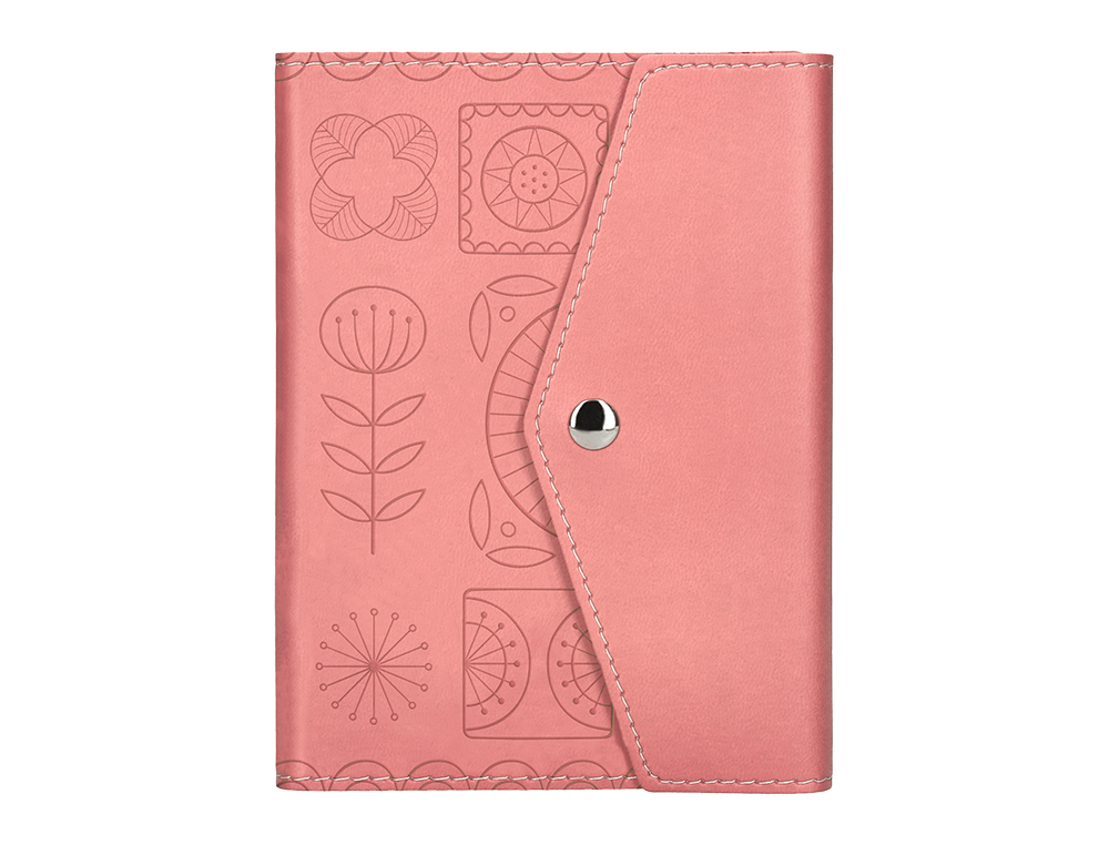 AGENDA ENCUADERNADA LIDERPAPEL THERASIA MINI 2024 DIA PAGINA COLORES SURTIDOS PAPEL 70 GR