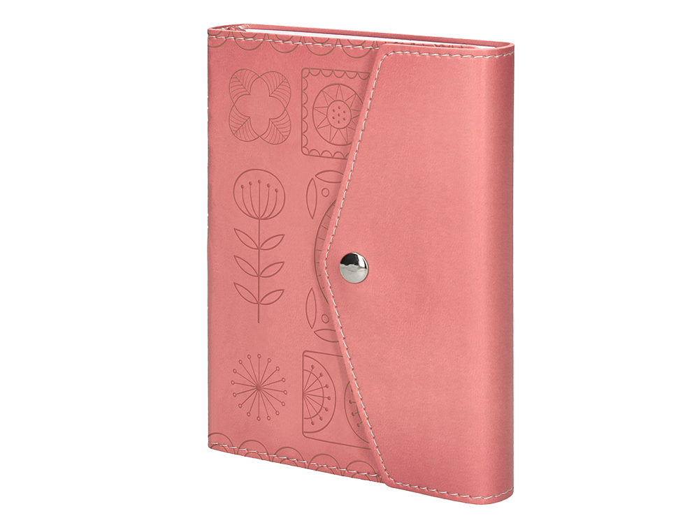 AGENDA ENCUADERNADA LIDERPAPEL THERASIA MINI 2024 DIA PAGINA COLORES SURTIDOS PAPEL 70 GR