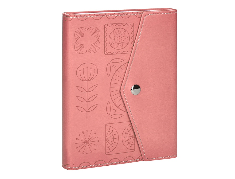 AGENDA ENCUADERNADA LIDERPAPEL THERASIA MINI 2024 DIA PAGINA COLORES SURTIDOS PAPEL 70 GR