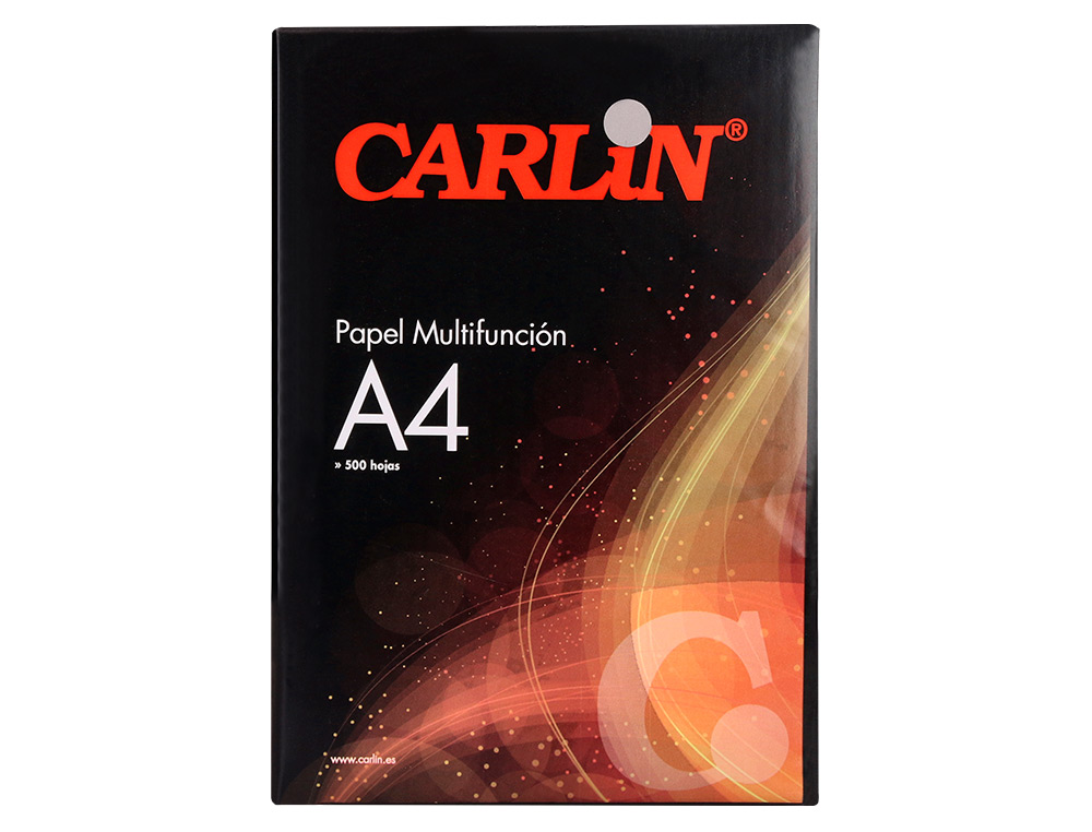 PAPEL FOTOCOPIADORA CARLIN DIN A4 75 GRAMOS PAQUETE DE 500 HOJAS