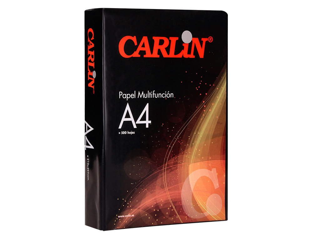 PAPEL FOTOCOPIADORA CARLIN DIN A4 75 GRAMOS PAQUETE DE 500 HOJAS
