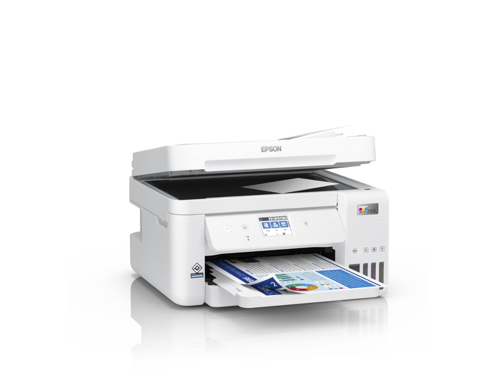 EQUIPO MULTIFUNCION EPSON ECOTANK ET-4856 TINTA 33 PPM ESCANER COPIADORA IMPRESORA FAX BANDEJA ENTRADA 250 HOJAS