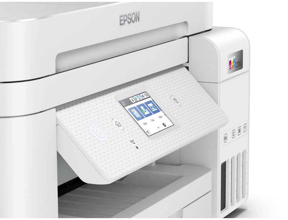 EQUIPO MULTIFUNCION EPSON ECOTANK ET-4856 TINTA 33 PPM ESCANER COPIADORA IMPRESORA FAX BANDEJA ENTRADA 250 HOJAS