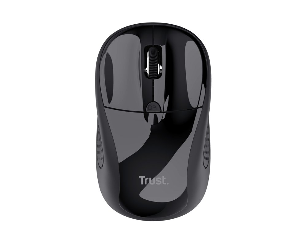 RATON TRUST BASIC OPTICO INALAMBRICO ECO 4 BOTONES 800/1600 DPI USB 2.0 COLOR NEGRO