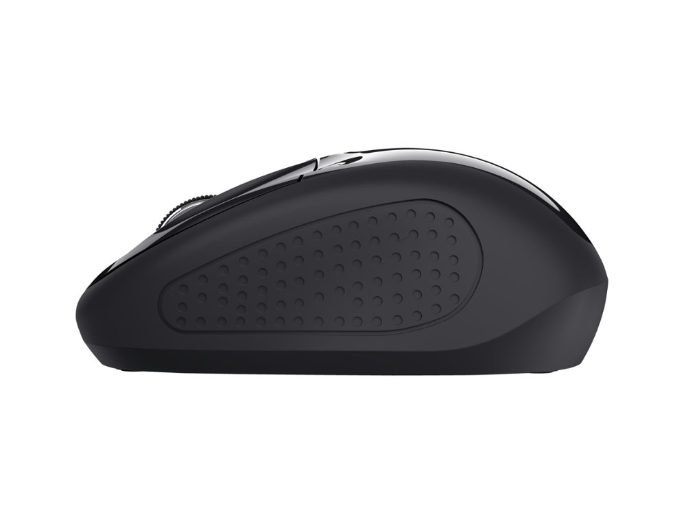 RATON TRUST BASIC OPTICO INALAMBRICO ECO 4 BOTONES 800/1600 DPI USB 2.0 COLOR NEGRO