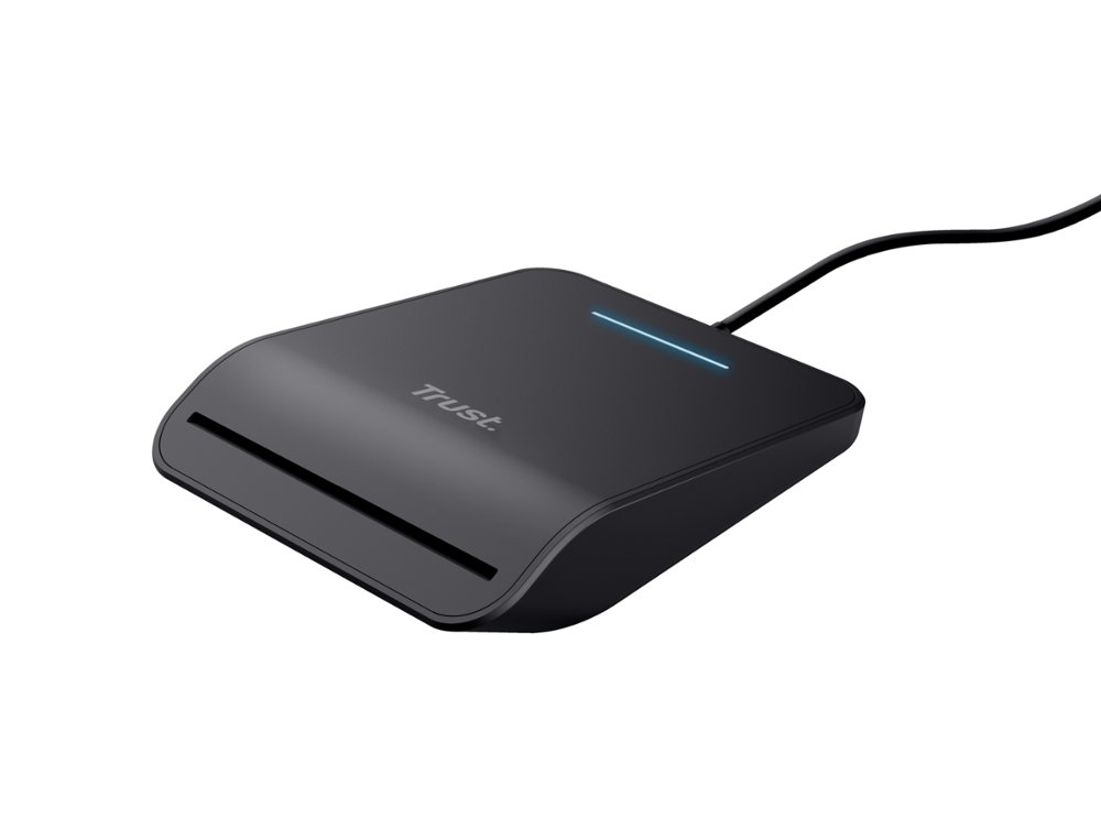 LECTOR DE TARJETAS TRUST PRIMO DNI SMARTCARD USB-A COLOR NEGRO